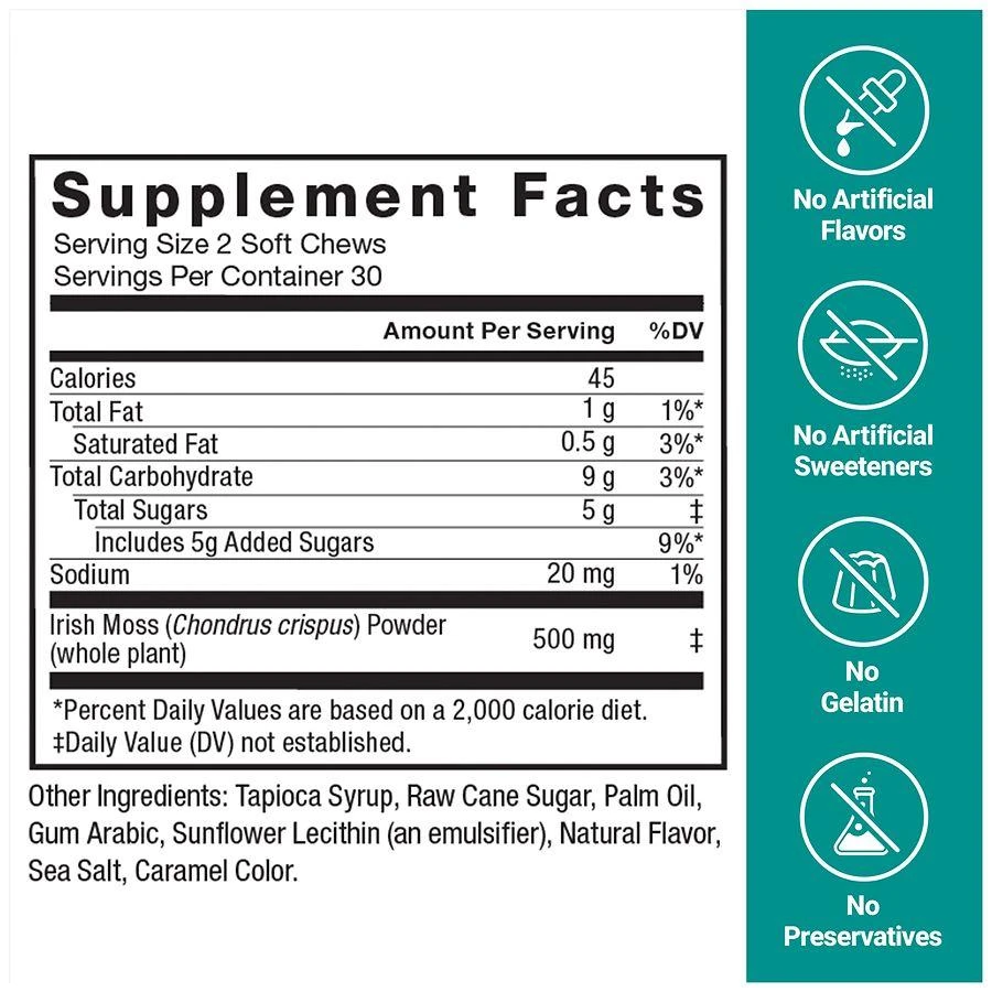 Force Factor Superior Sea Moss Soft Chews 4