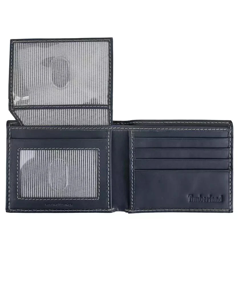Timberland Men's Cloudy Passcase Leather Wallet 3