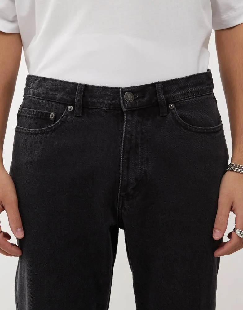 Obey Obey bender jeans in faded black 5