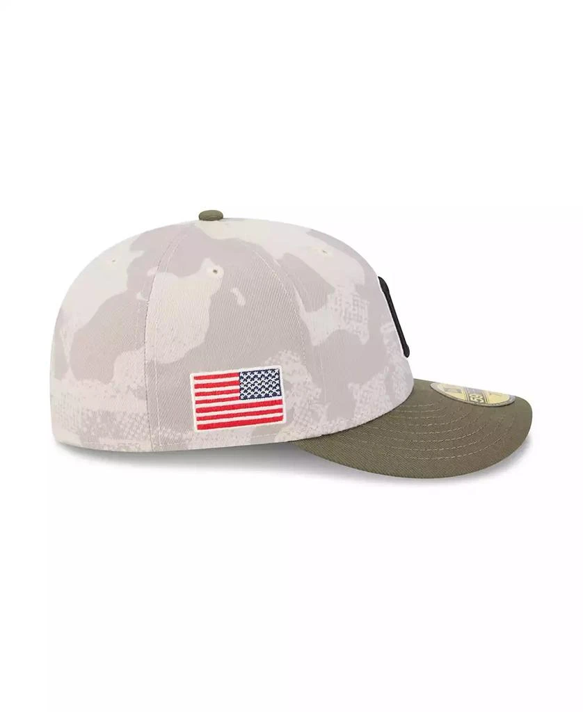 New Era Men's Light Beige/Olive Cleveland Guardians 2025 Armed Forces Day 59FIFTY Fitted Hat 6