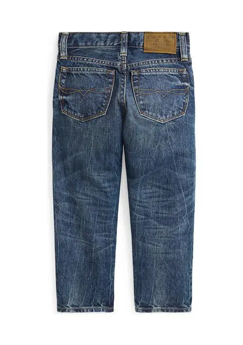 Ralph Lauren Boys 2-7 Hampton Straight Distressed Jeans 2