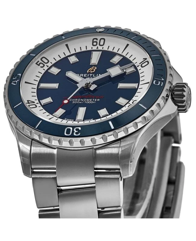 BREITLING Breitling Superocean Automatic 42 Blue Dial Stainless Steel Men's Watch A17375E71C1A1 3