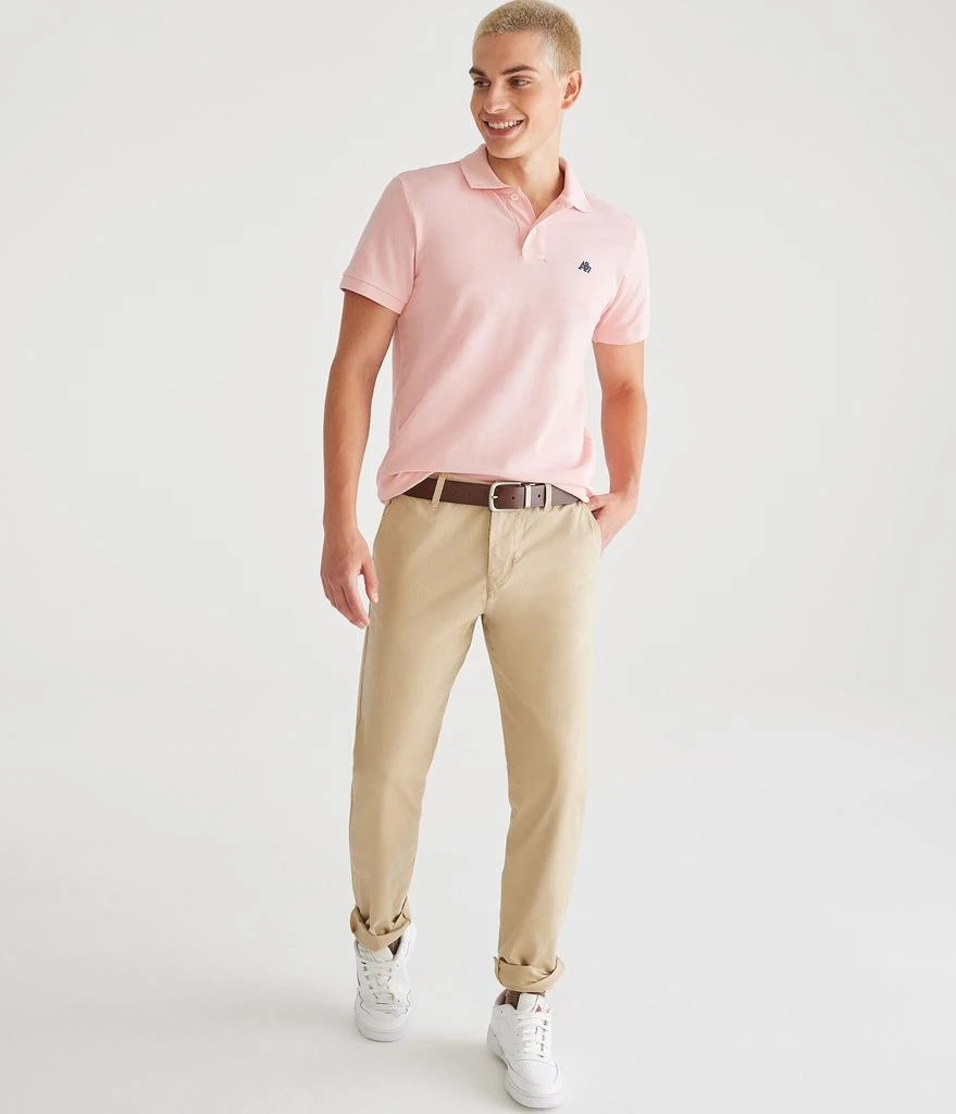 Aeropostale Men's Slim Straight Stretch Chinos 2