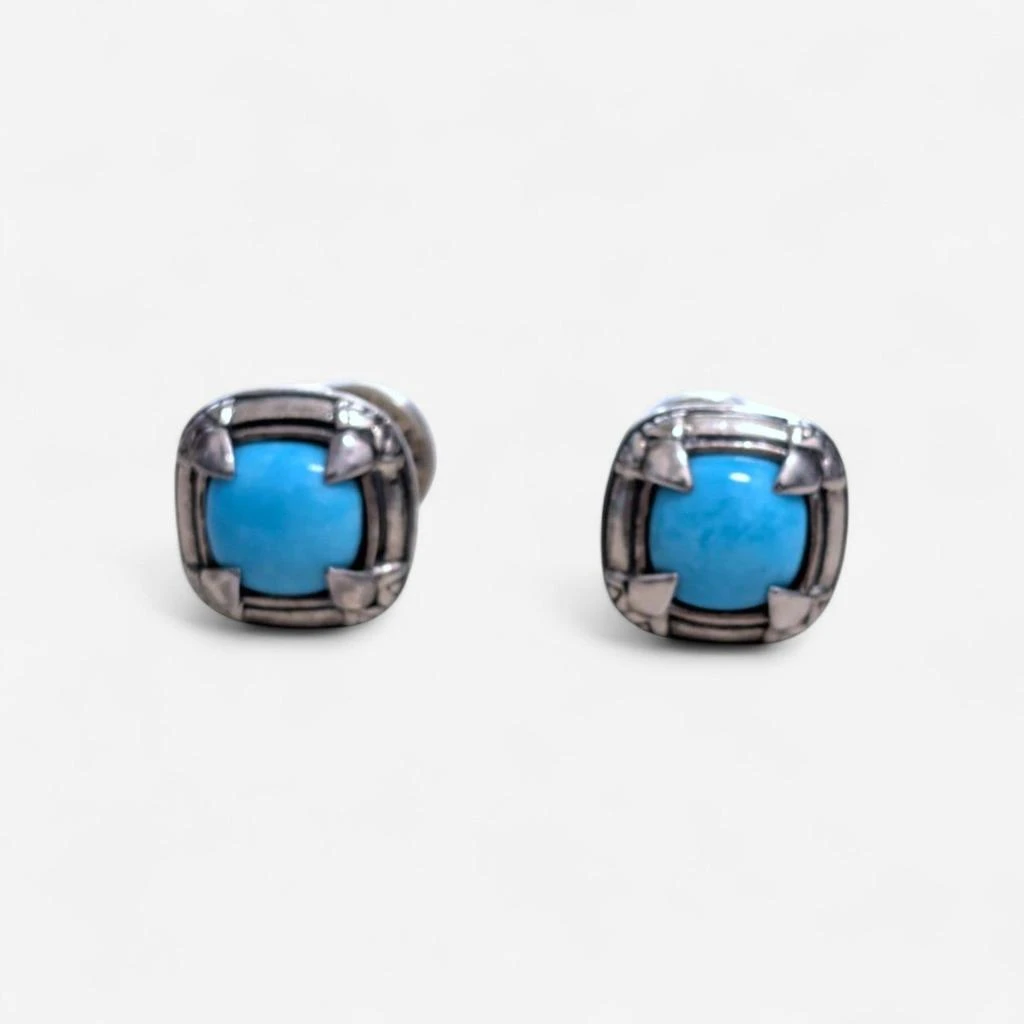 Konstantino Konstantino Sterling Silver Turquoise Cufflinks MAKJ91-131-137-copy