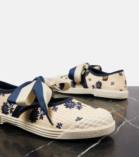 Valentino Bay By Bay printed canvas sneakers 5