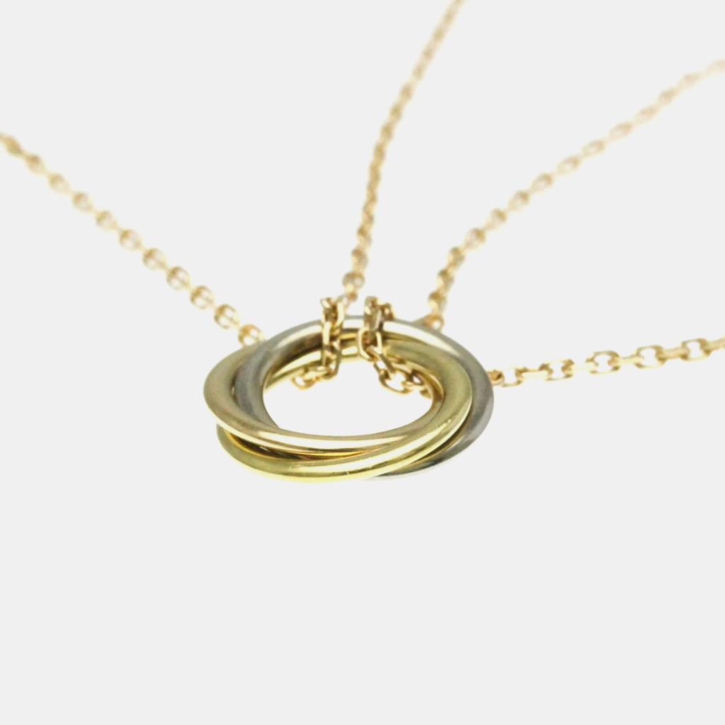 Cartier Cartier 18K Yellow Gold, Rose Gold, White Gold Trinity Chain Bracelet