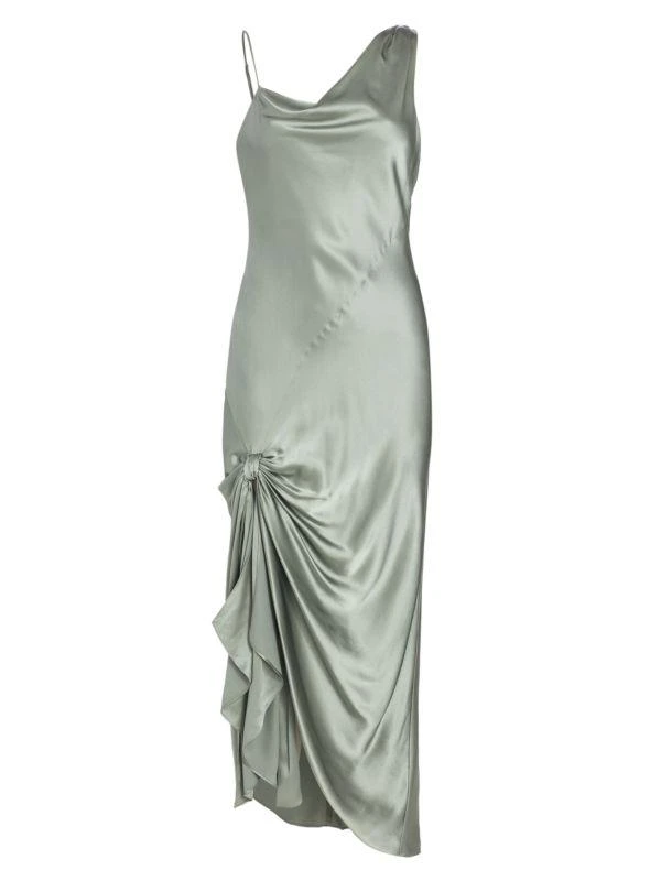 Cinq à Sept Nola Silk Bias-Cut Dress 6