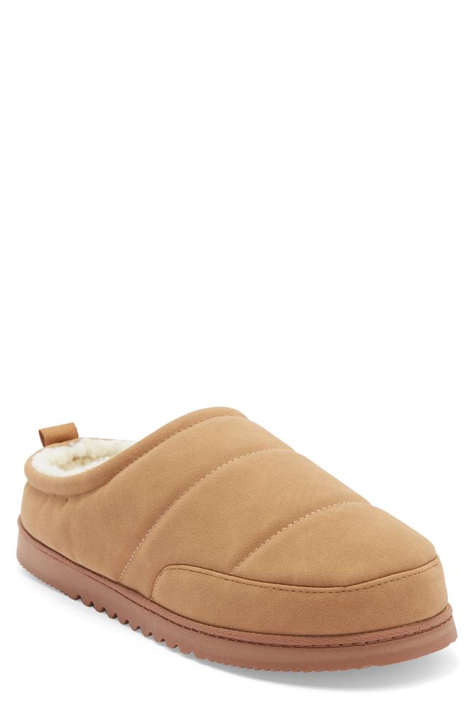 Nordstrom Keller Faux Shearling Lined Quilted Clog Slipper