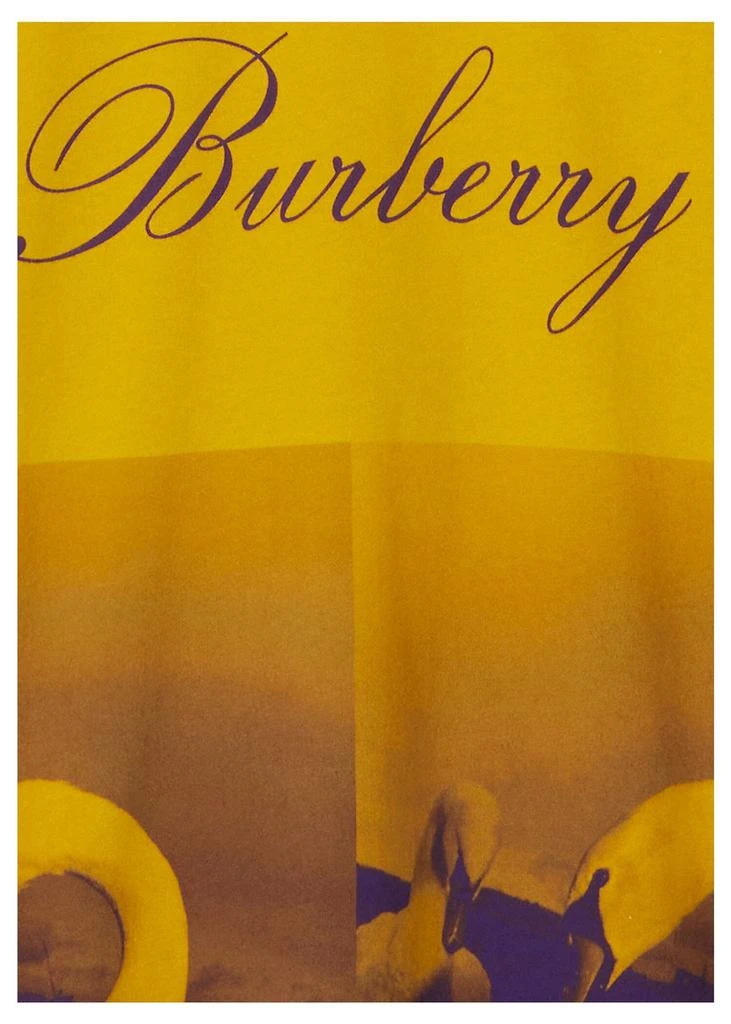 Burberry Swan cotton t-shirt 2