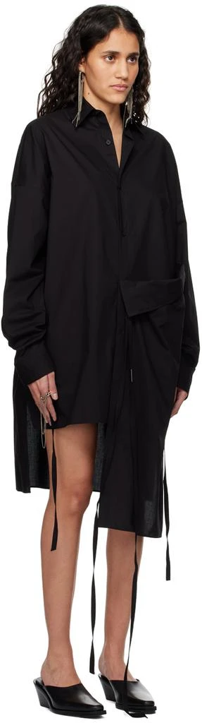 ANN DEMEULEMEESTER Black Mala Midi Dress 2