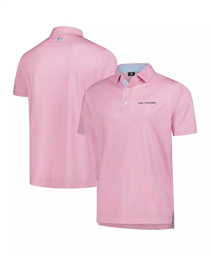 FootJoy Men's Pink 2025 THE PLAYERS ProDry Citrus Lisle Polo Shirt