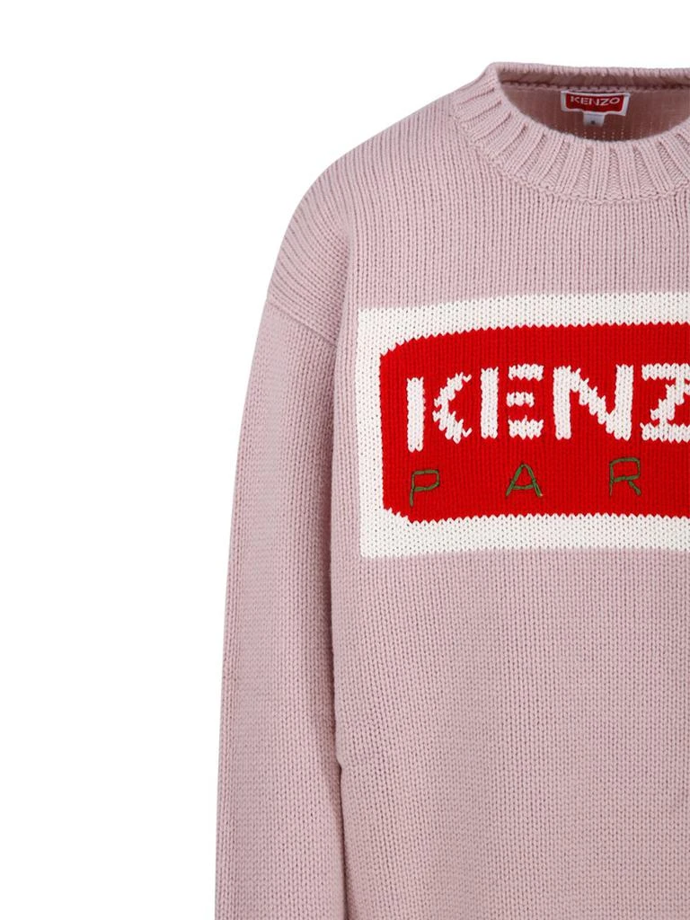 Kenzo Kenzo Logo Intarsia Crewneck Jumper 4