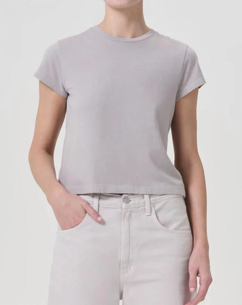 AGOLDE Agolde - Womens Shrunken Tee 1
