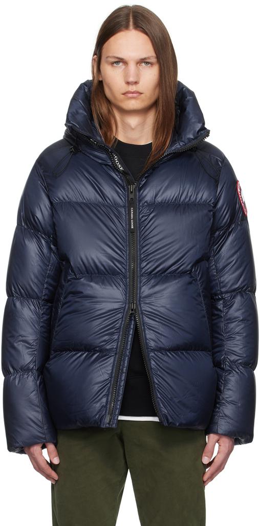 Canada Goose Navy Crofton Puffer Down Jacket - Coats - BeyondStyle Canada Goose Navy Crofton Puffer Down Jacket - Coats - BeyondStyle