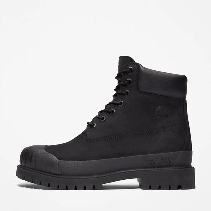 Timberland Bee Line x Timberland Premium® 6 Inch Rubber-Toe Boot for Men in Black 8