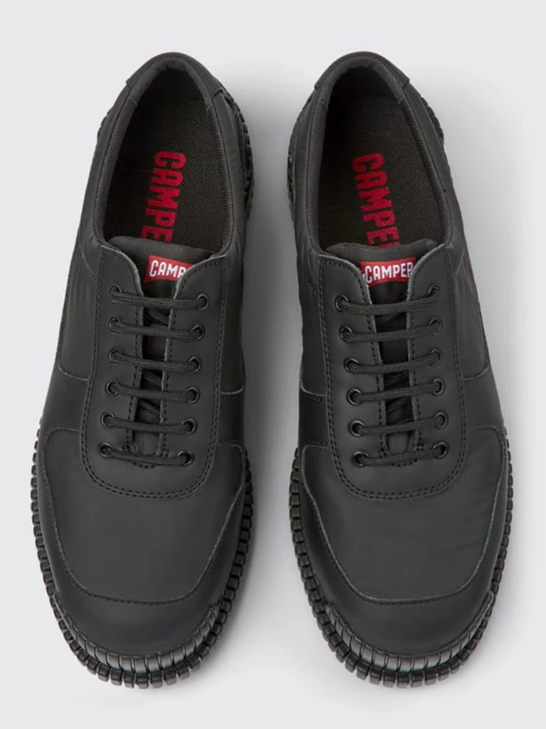 Camper Camper Pix Derby shoes in leather and recycled polyester 3