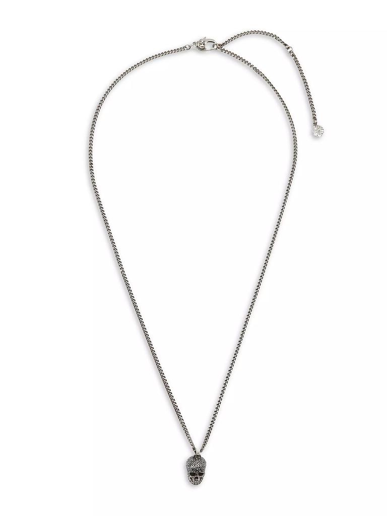 Alexander McQueen Pavé Skull Necklace