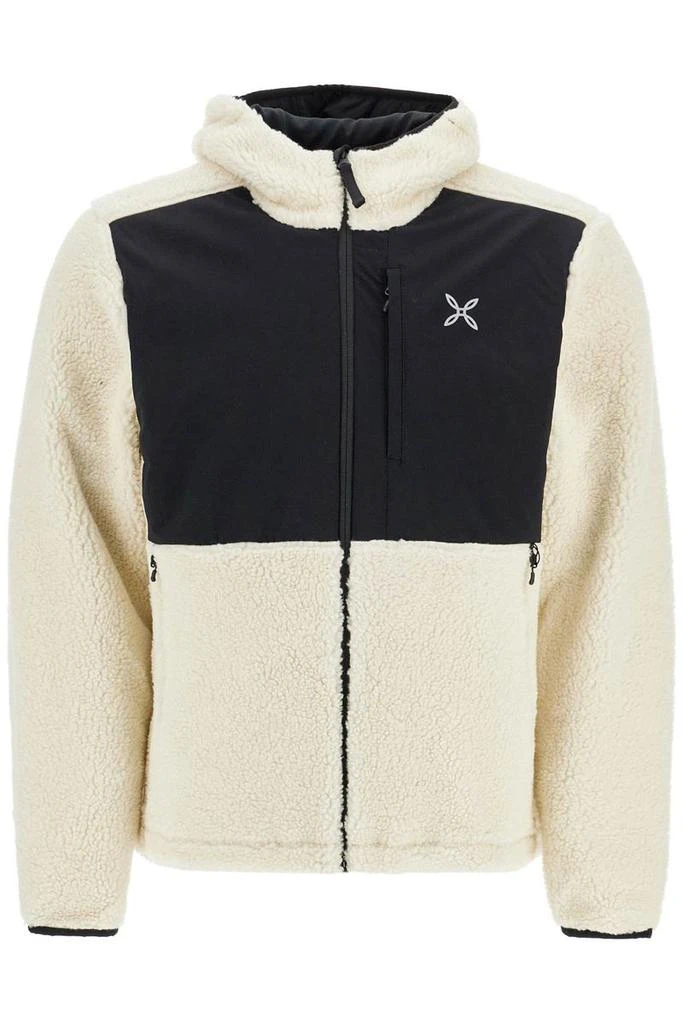 MONTURA sherpa zip-up hoodie with hood and 1