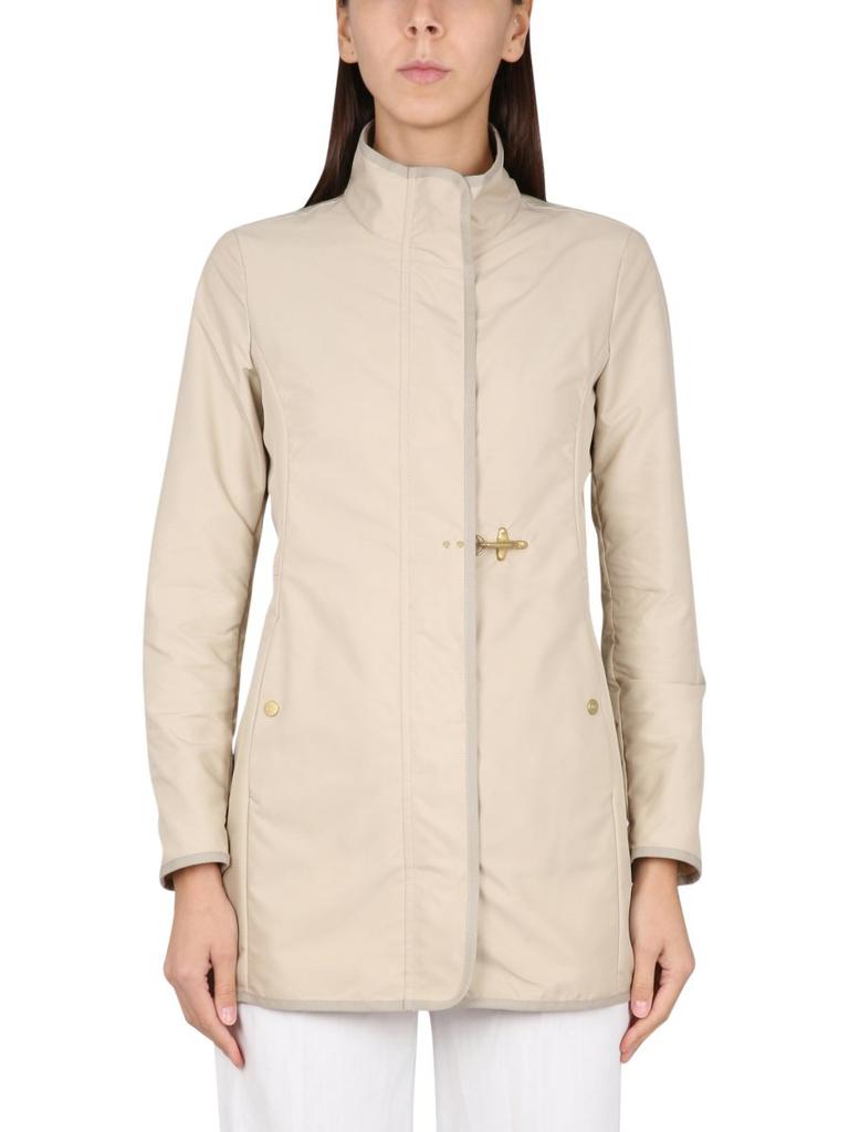 レザージャケット・コート Fay FW24 3-hook cropped down jacket (NAW32493120 B999) Fay 3 Hooks Cropped Down Jacket | italist