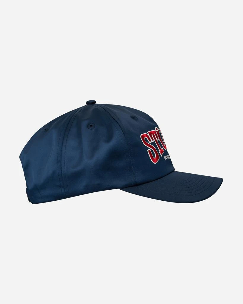 STUSSY Burly Threads Snapback Cap Navy 5