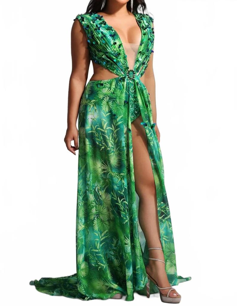 green emerald velvet dress Amazon.com: KY Cosplay Women's Bella Swan Green Dress Cosplay Costume (Green,  XS) : Clothing, Shoes & Jewelry main image 1