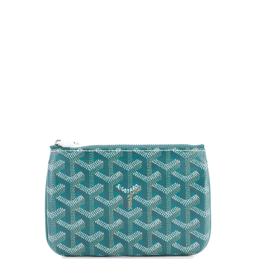 Goyard Senat Zip Pouch Coated Canvas PM