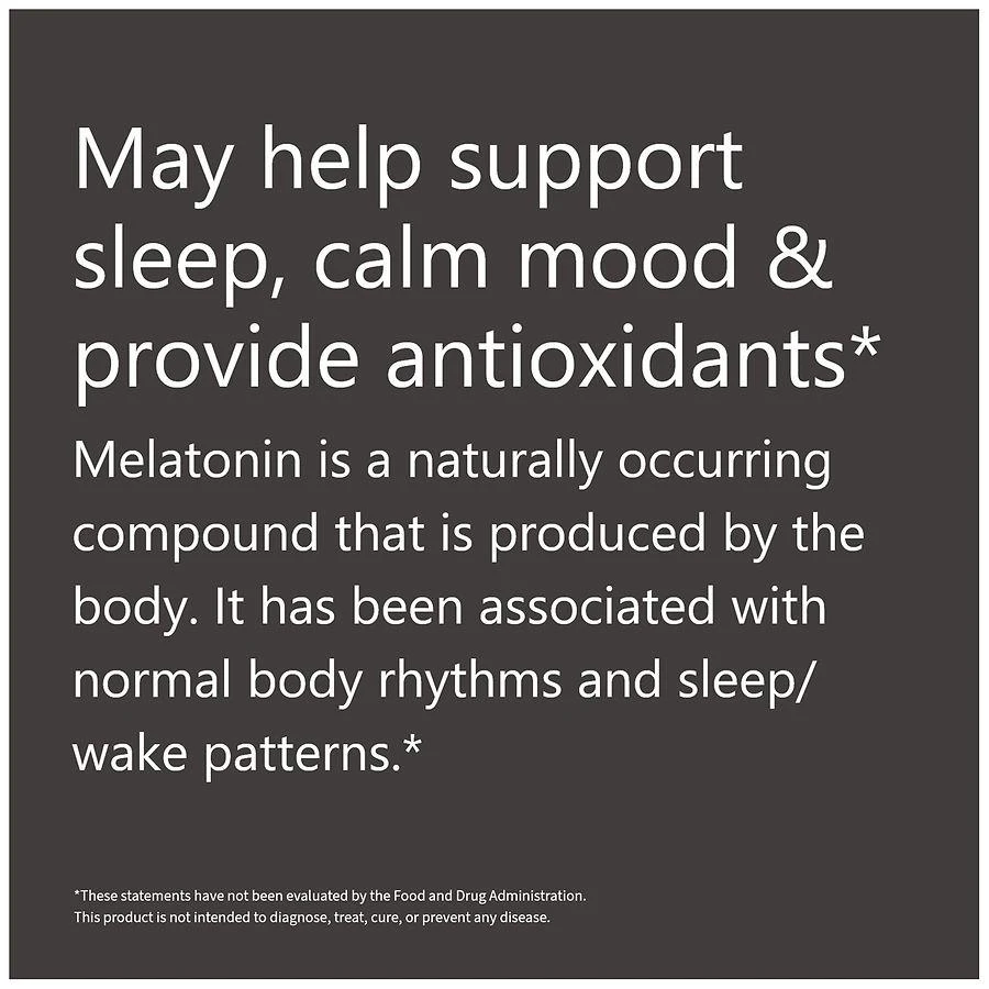 Walgreens Melatonin + Ashwagandha Gummies Blackberry & Vanilla 7