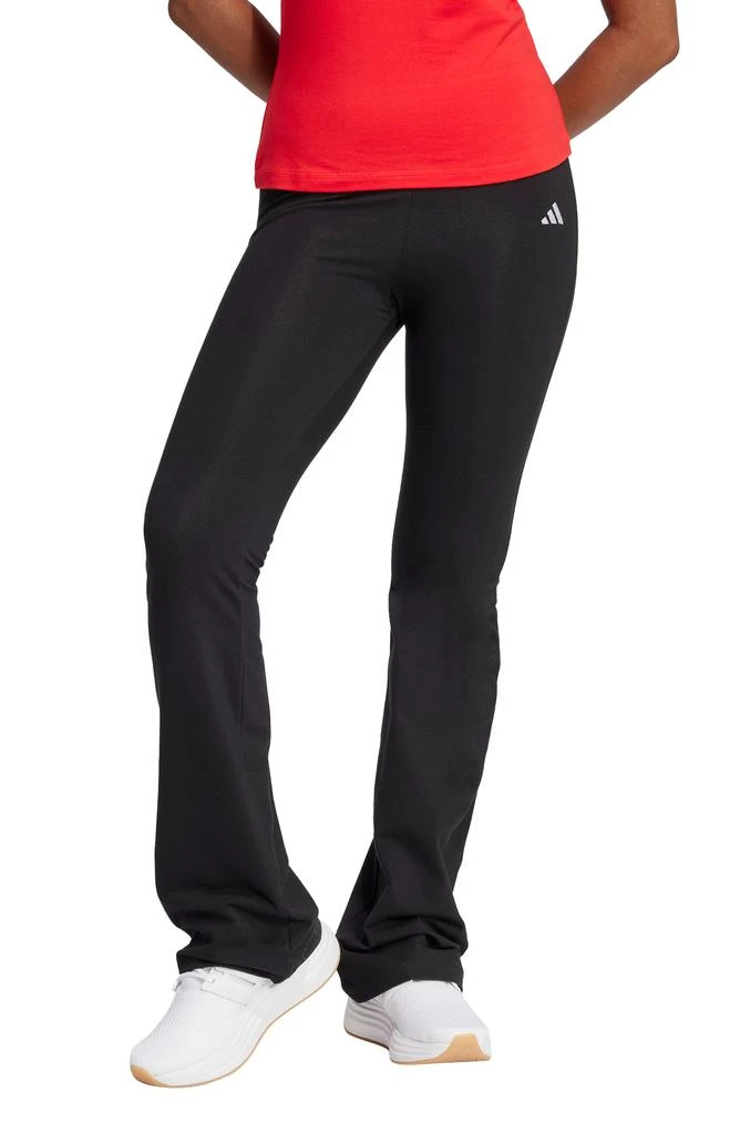 Adidas Essentials Small Logo Flared Leggings