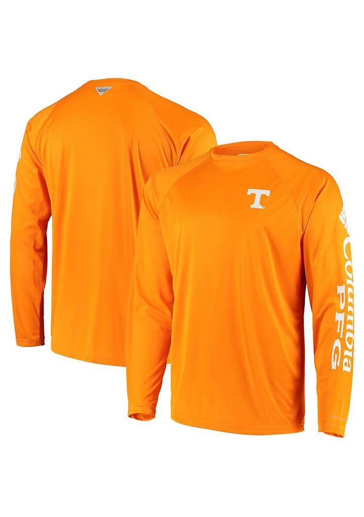 Columbia NCAA Tennessee Tennessee Volunteers Terminal Tackle Omni-Shade Raglan Long Sleeve T-Shirt