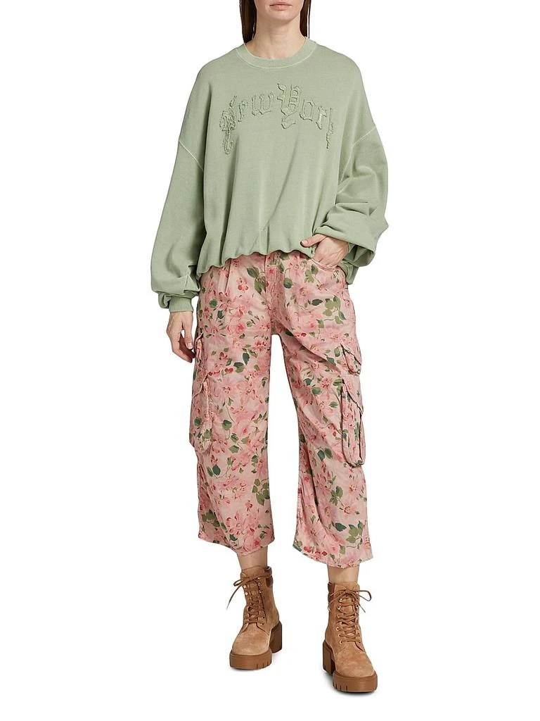 R13 New York Balloon-Sleeve Sweatshirt 2