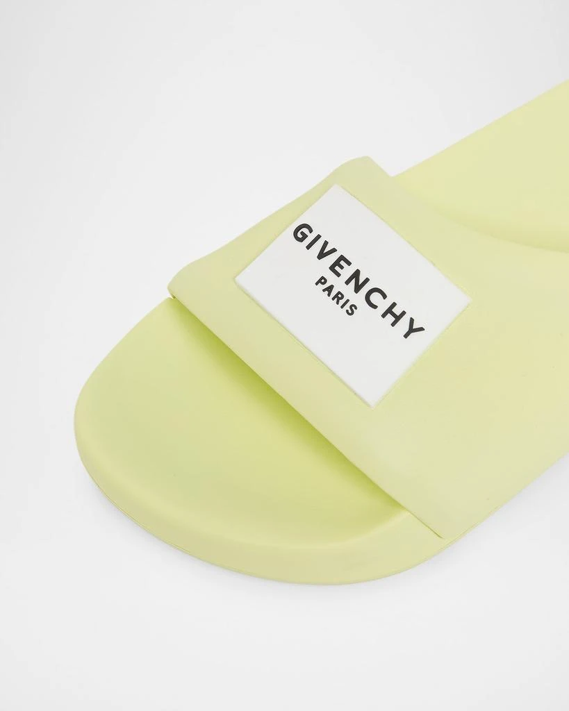 Givenchy Logo Label Slide Sandals 5