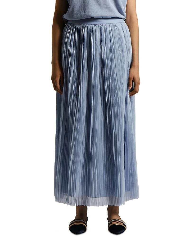 Peserico Textured Midi Skirt 1