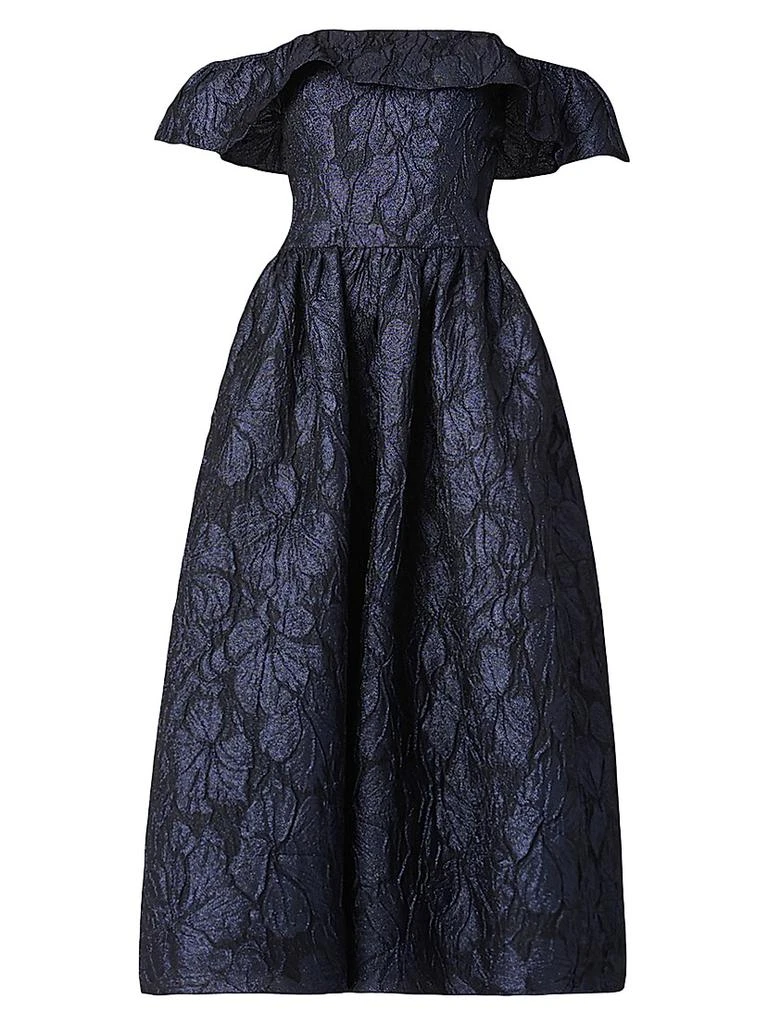 simkhai rosalie jacquard midi dress Jonathan Simkhai Rosalie Textured Jacquard Maxi Dress in Yellow