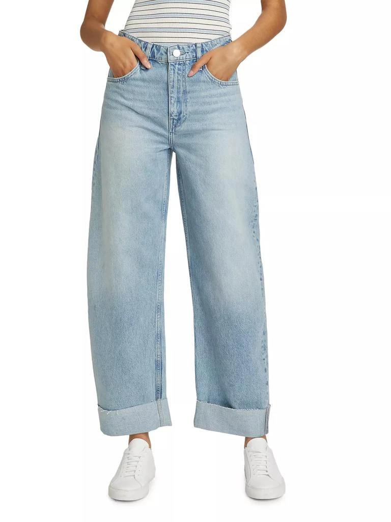 FRAME Barrel Cuffed-Hem Jeans 3