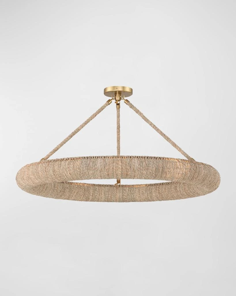 Crystorama Oakley 8-Light Semi-Flush Mount 1
