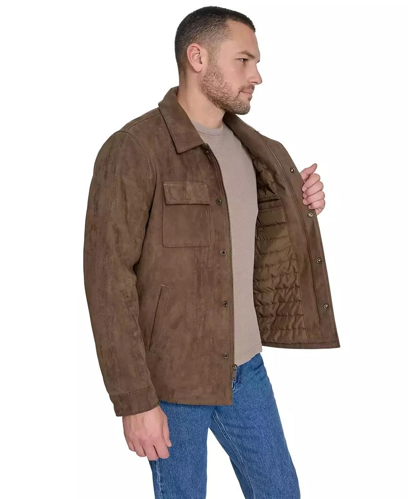 Dockers Men's Microsuede Shirt Jacket 3