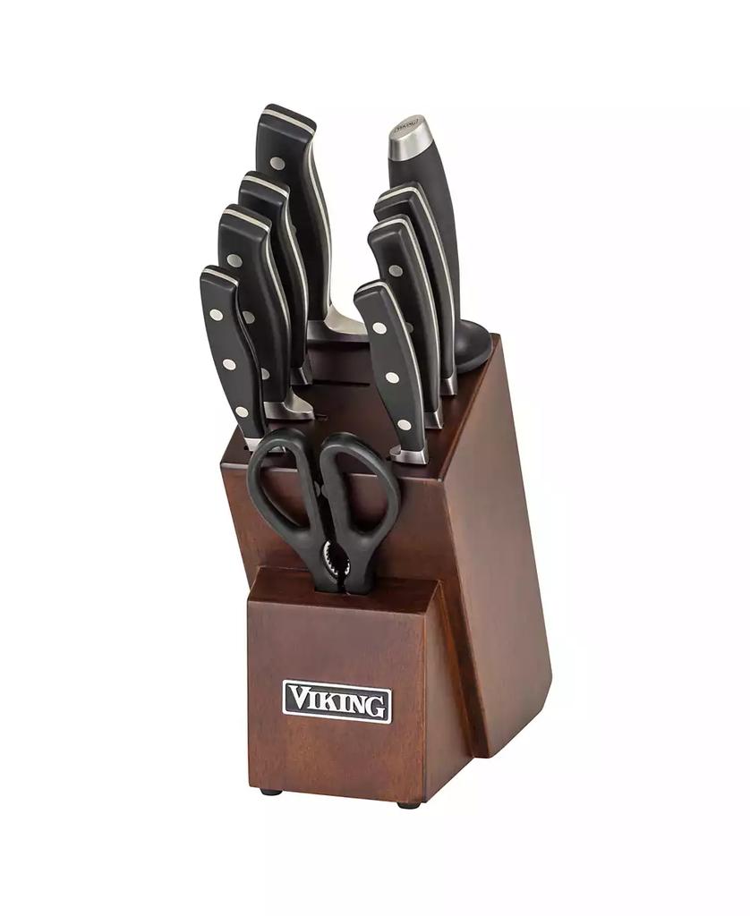 VIKING 10 Piece True Forged Cutlery Block Set