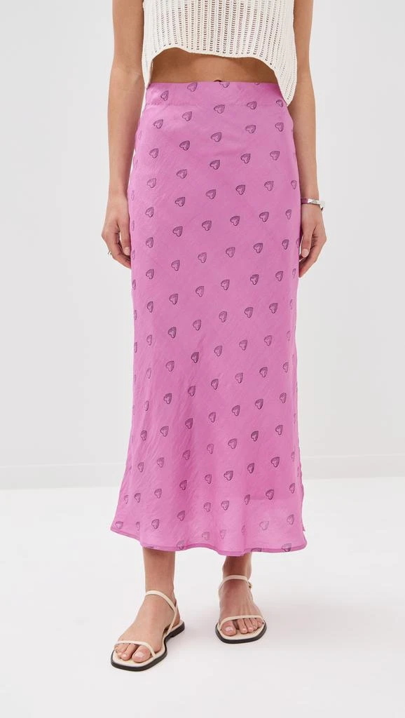 Alix of Bohemia Lyra Fuchsia Heart Skirt 7