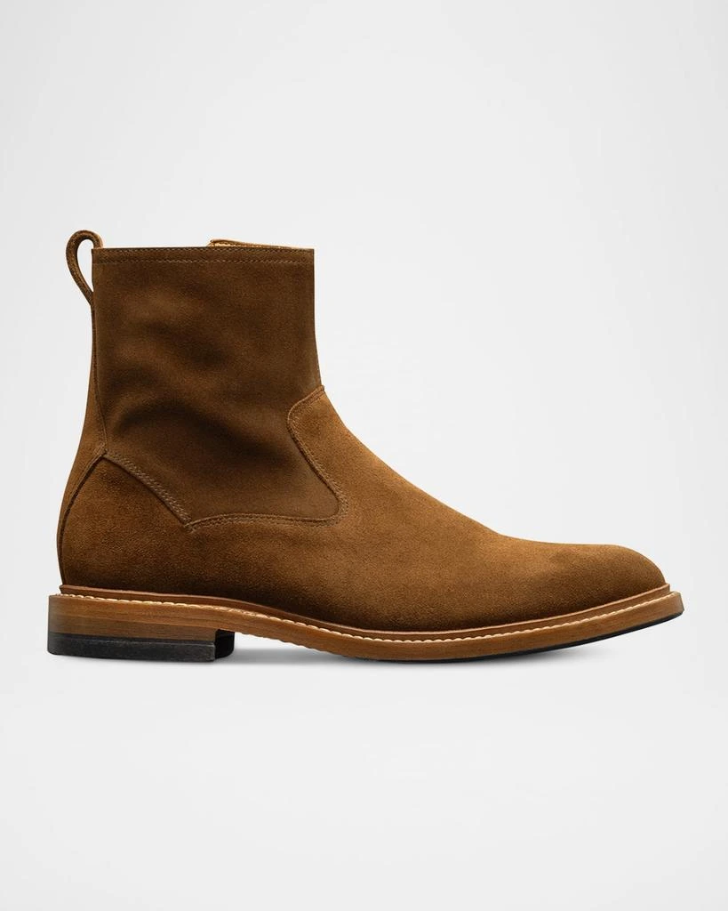Allen Edmonds Men's Tompkins Suede Zip Ankle Boots 1
