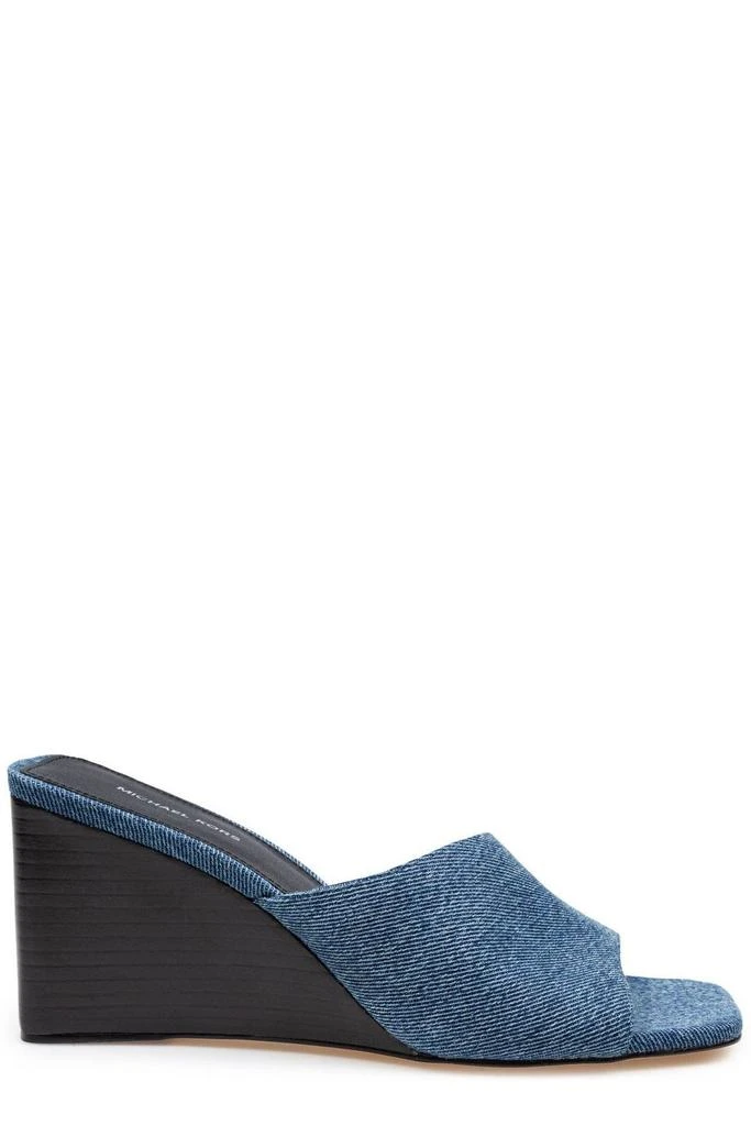 Michael Kors Michael Michael Kors Merriam Denim Wedge Sandals 1