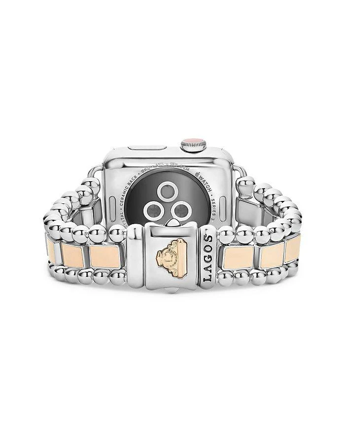 LAGOS Smart Caviar 18K Rose Gold & Stainless Steel Apple™ Watch Bracelet, 38-44mm 4