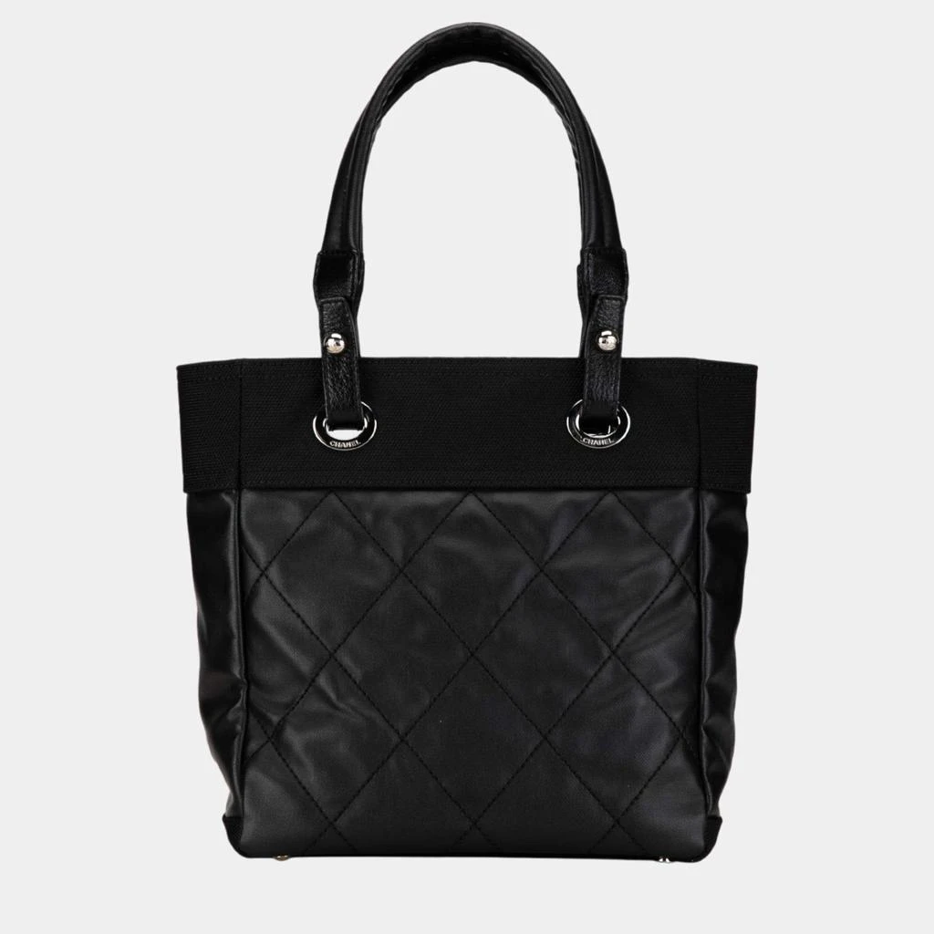 Chanel Chanel Black Paris Biarritz PM Tote 3