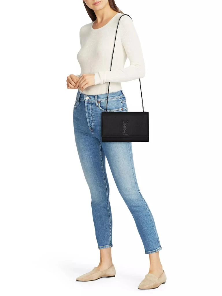 Yves Saint Laurent Kate Medium Chain Bag In Grain De Poudre Embossed Leather 2