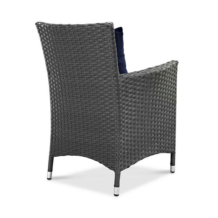 Modway Sojourn Outdoor Patio Sunbrella® Rattan Dining Armchair 2