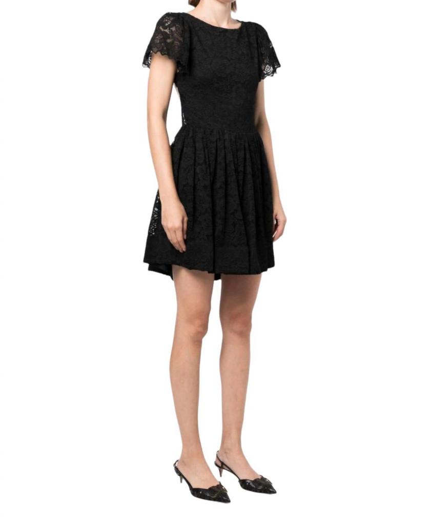 CAROLINE CONSTAS Marguerite Mini Dress