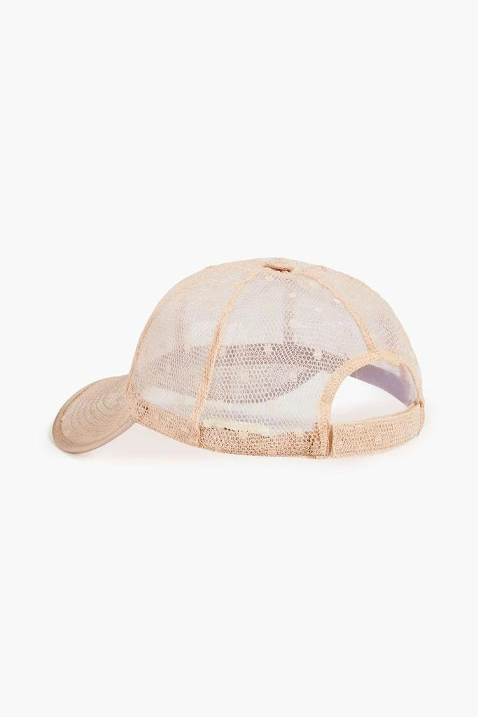 RED Valentino Point d'esprit baseball cap 3