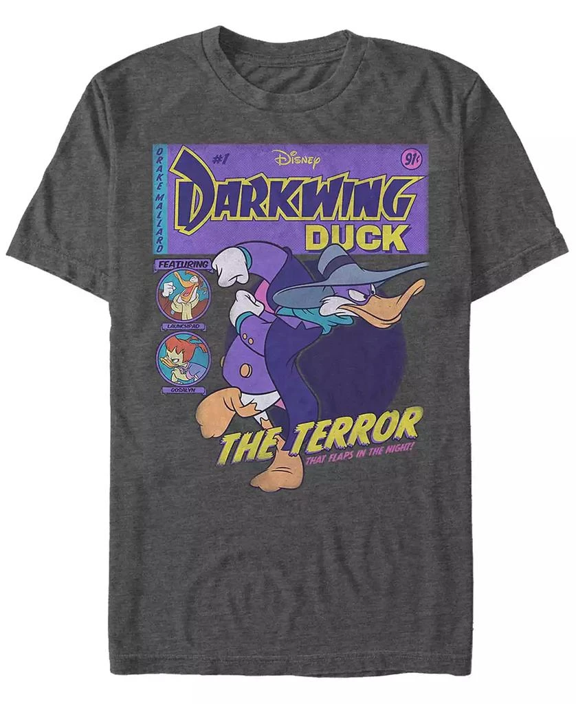 FIFTH SUN Men's Darkwing Comic Short Sleeve T-Shirt 1