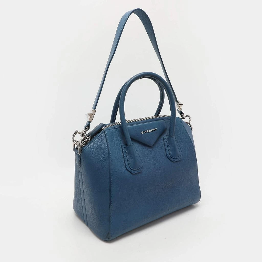 Givenchy Givenchy Blue Leather Small Antigona Satchel 3