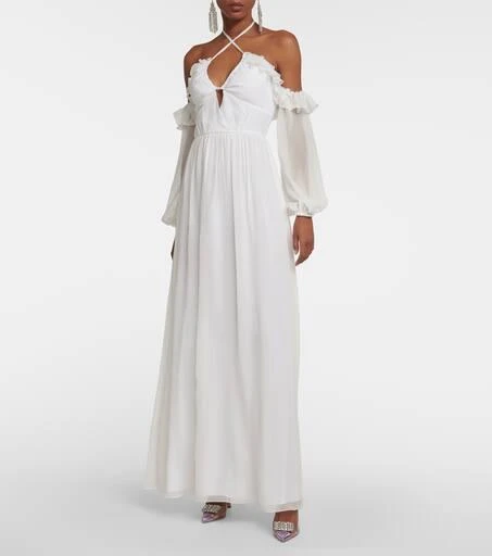 Giambattista Valli Off-the-shoulder silk gown 2