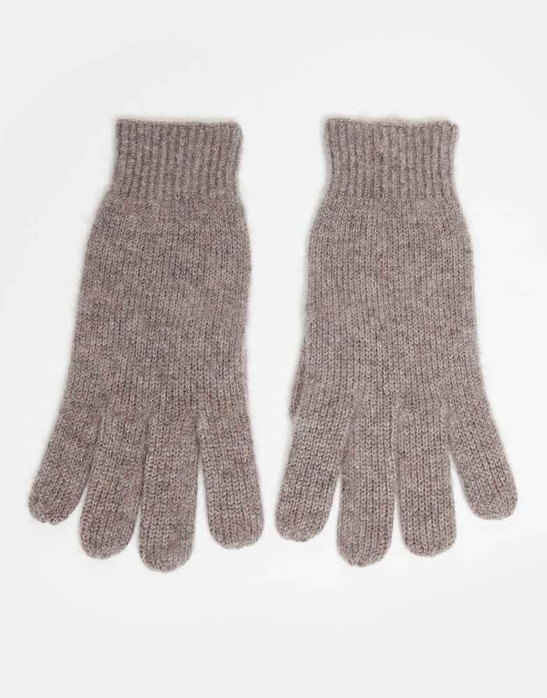 Mango Mango gloves in mushroom